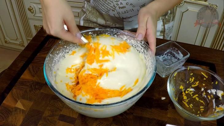 Ароматный пирог из тыквы с цедрой апельсина