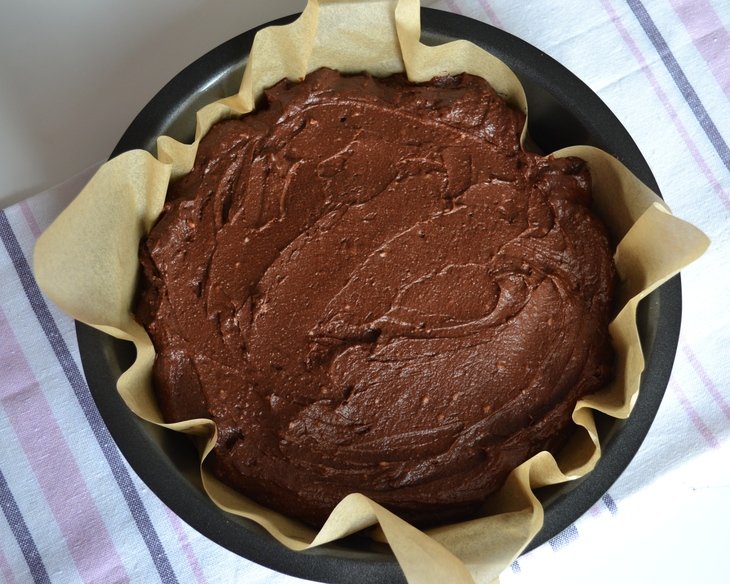 Шоколадный пирог с рикоттой