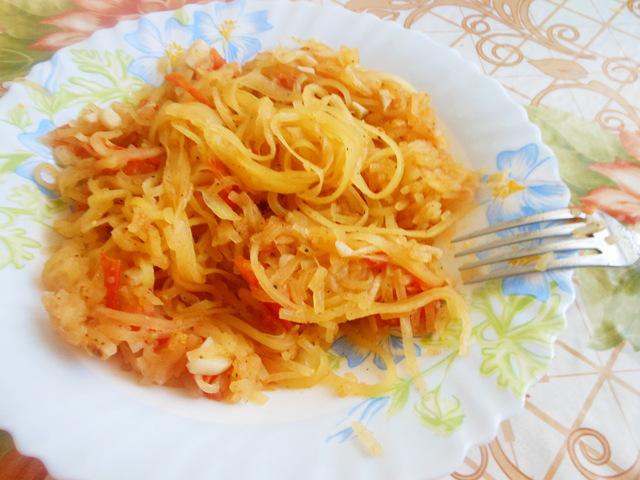 Спагетти из кабачков