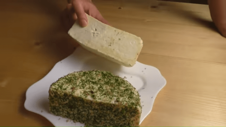 Домашний сыр из трех ингредиентов